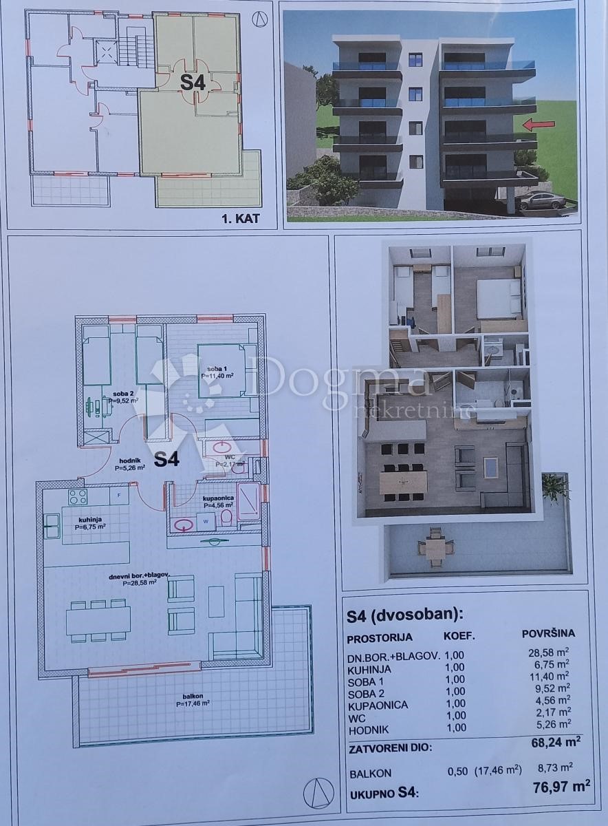 Stan Na prodaju - SPLITSKO-DALMATINSKA MAKARSKA