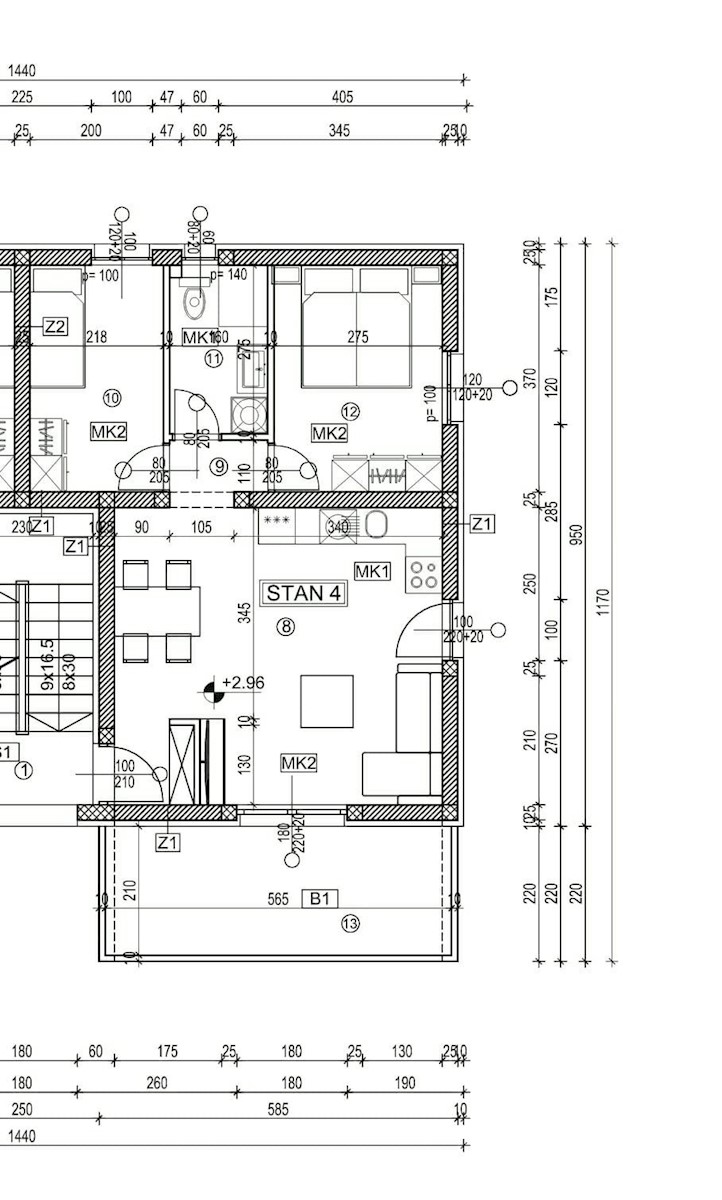 Apartment Zu verkaufen - SPLITSKO-DALMATINSKA TROGIR