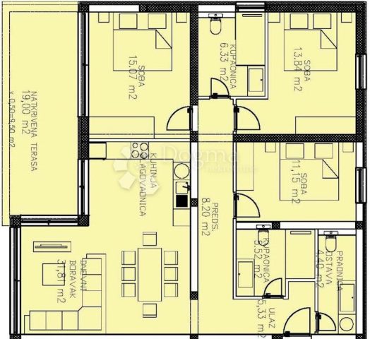 Apartma Naprodaj - Zadarska Privlaka - foto 4/10