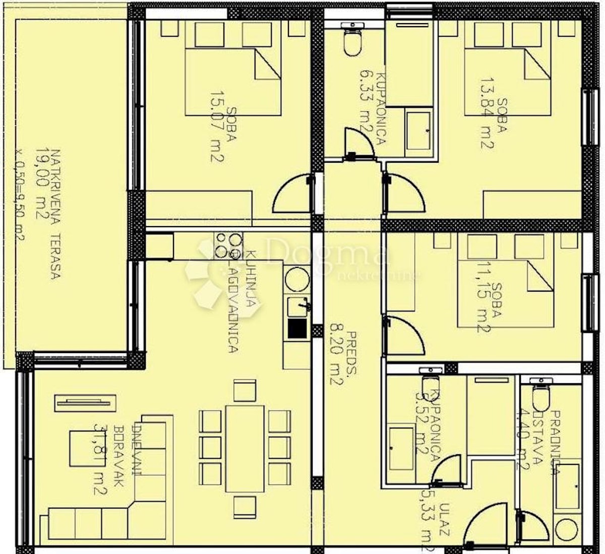 Apartma Naprodaj - ZADARSKA Privlaka