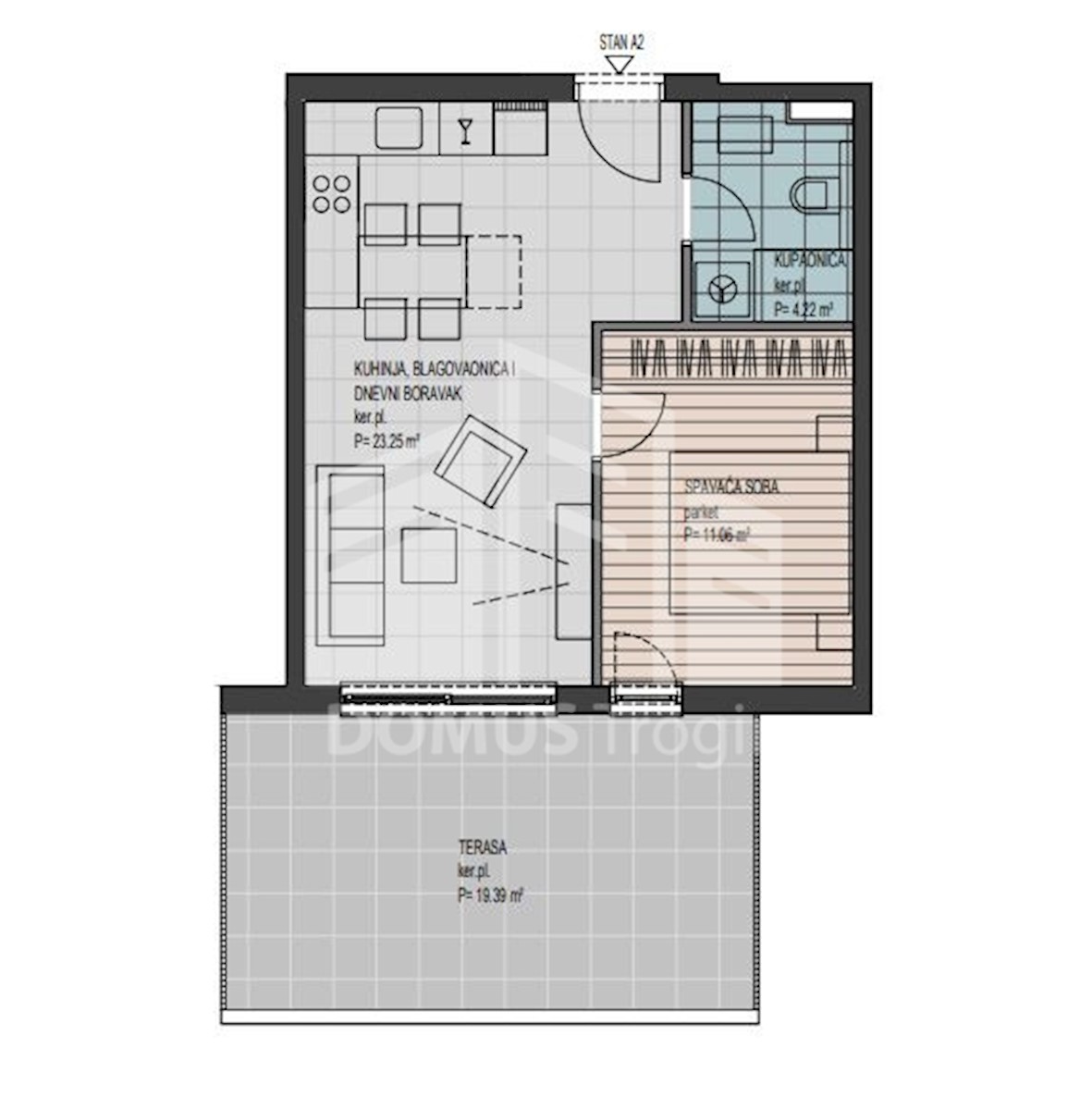 Appartement À vendre - SPLITSKO-DALMATINSKA SEGET