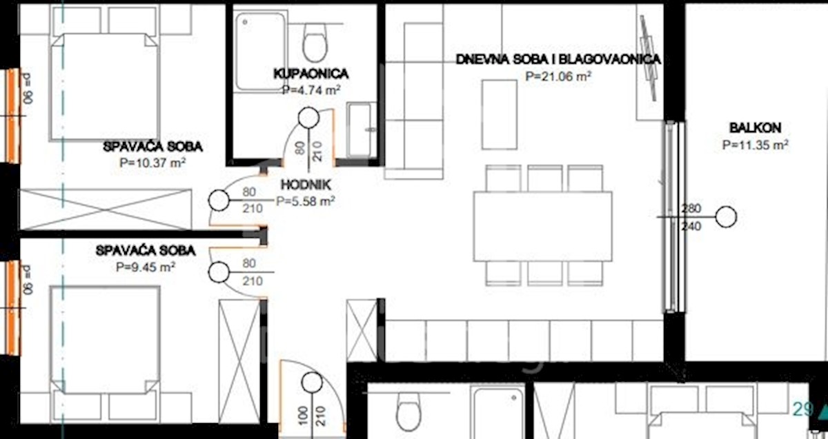 Apartment Zu verkaufen - SPLITSKO-DALMATINSKA KAŠTELA