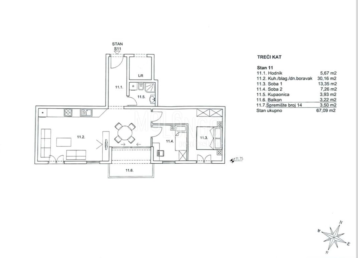 Apartmán Na predaj - PRIMORSKO-GORANSKA RIJEKA