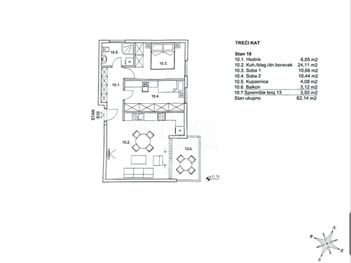 Apartmán Na prodej - PRIMORSKO-GORANSKA RIJEKA