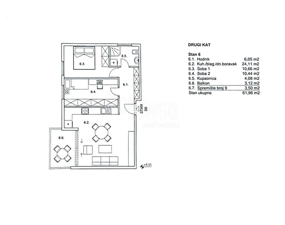 Apartment Zu verkaufen ZAMET