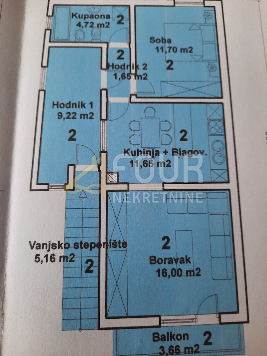 Apartmán Na prodej - PRIMORSKO-GORANSKA RIJEKA