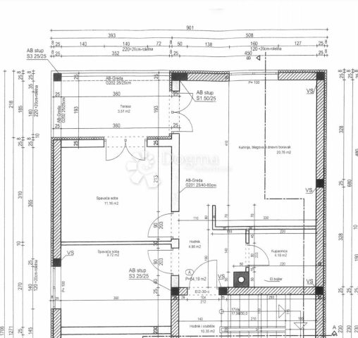 Apartmán na predaj 54 m² – Pula
