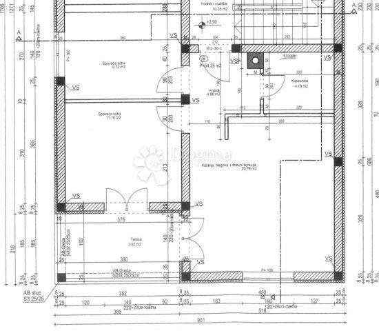 Apartmán na predaj 54 m² – Pula