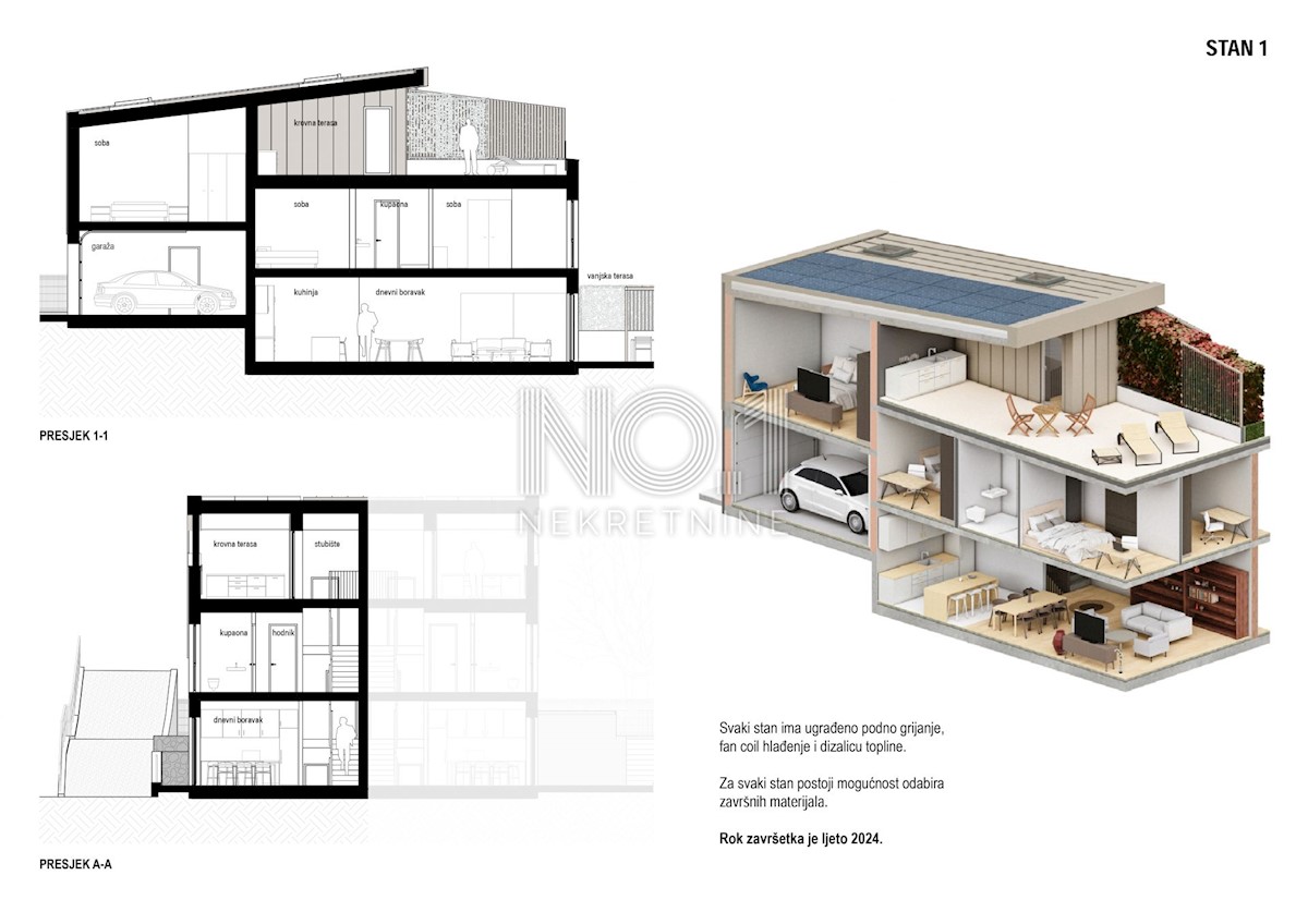 Apartmán Na prodej - PRIMORSKO-GORANSKA KOSTRENA