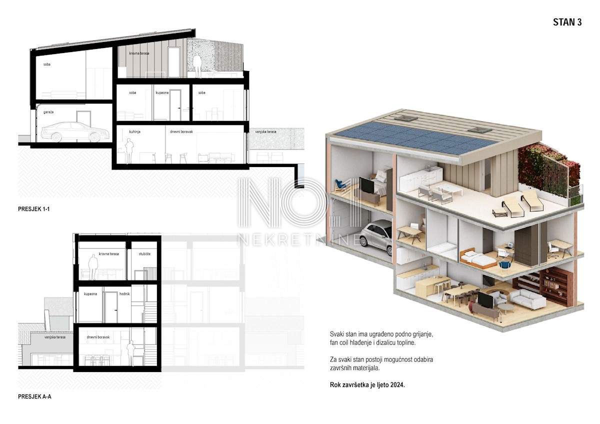 Apartmán Na prodej - PRIMORSKO-GORANSKA KOSTRENA