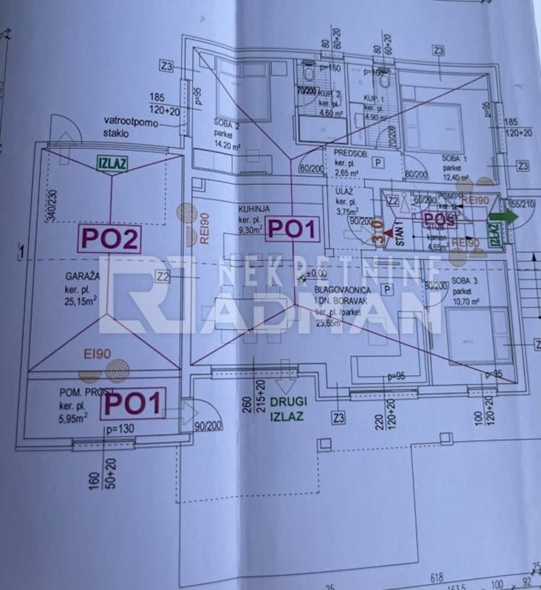 Haus Zu verkaufen - SPLITSKO-DALMATINSKA KAŠTELA