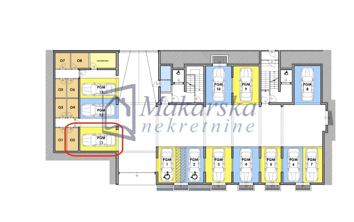 Appartement À vendre - SPLITSKO-DALMATINSKA MAKARSKA