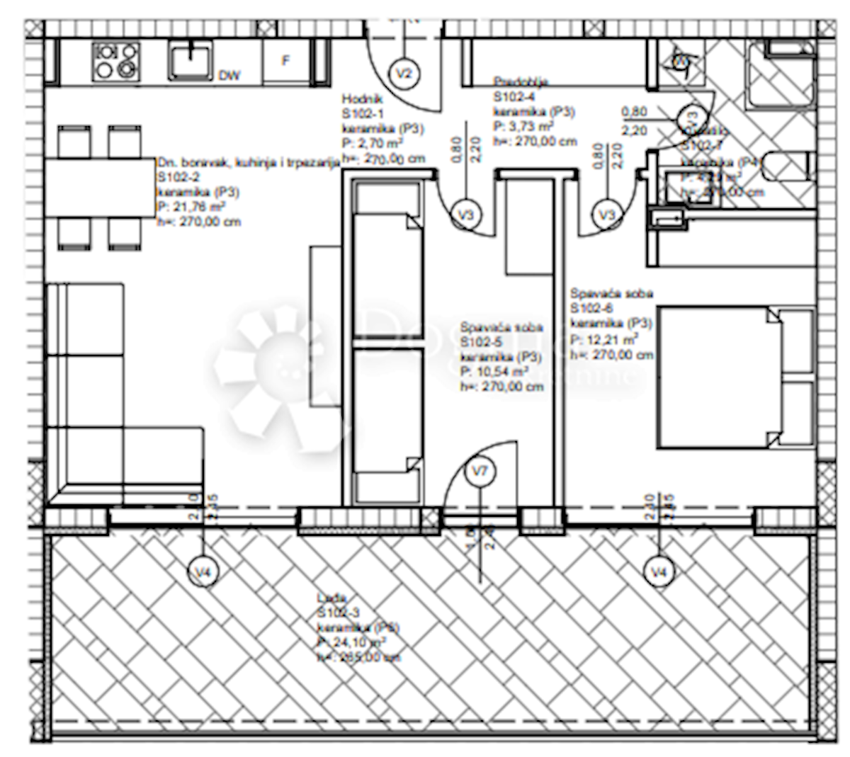 Appartement À vendre - ZADARSKA Privlaka