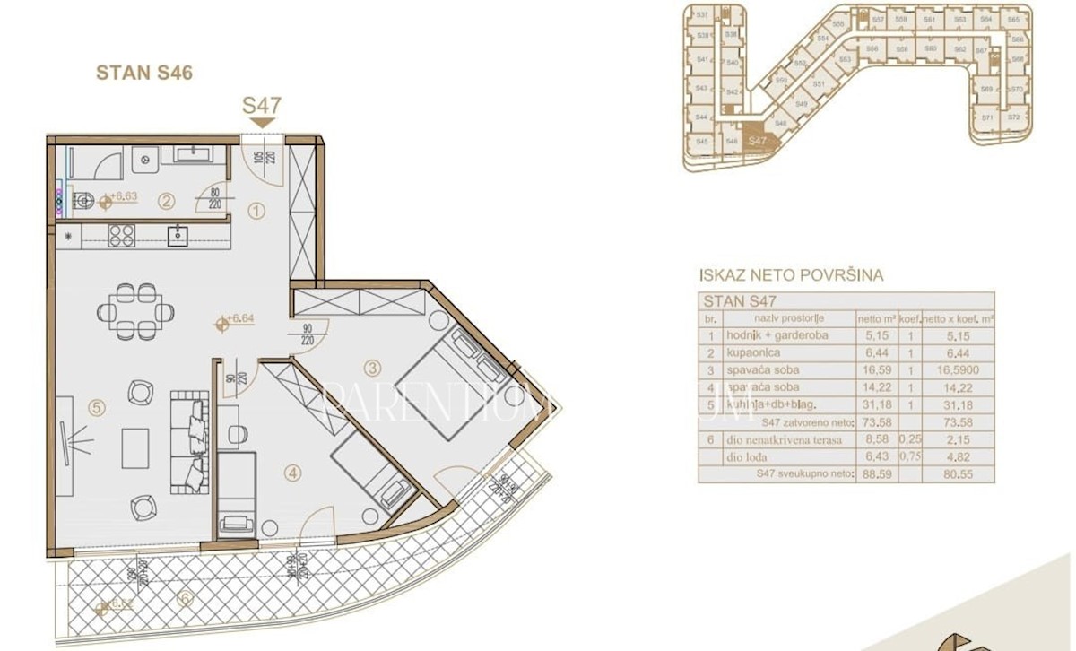Apartma Naprodaj - ISTARSKA Poreč