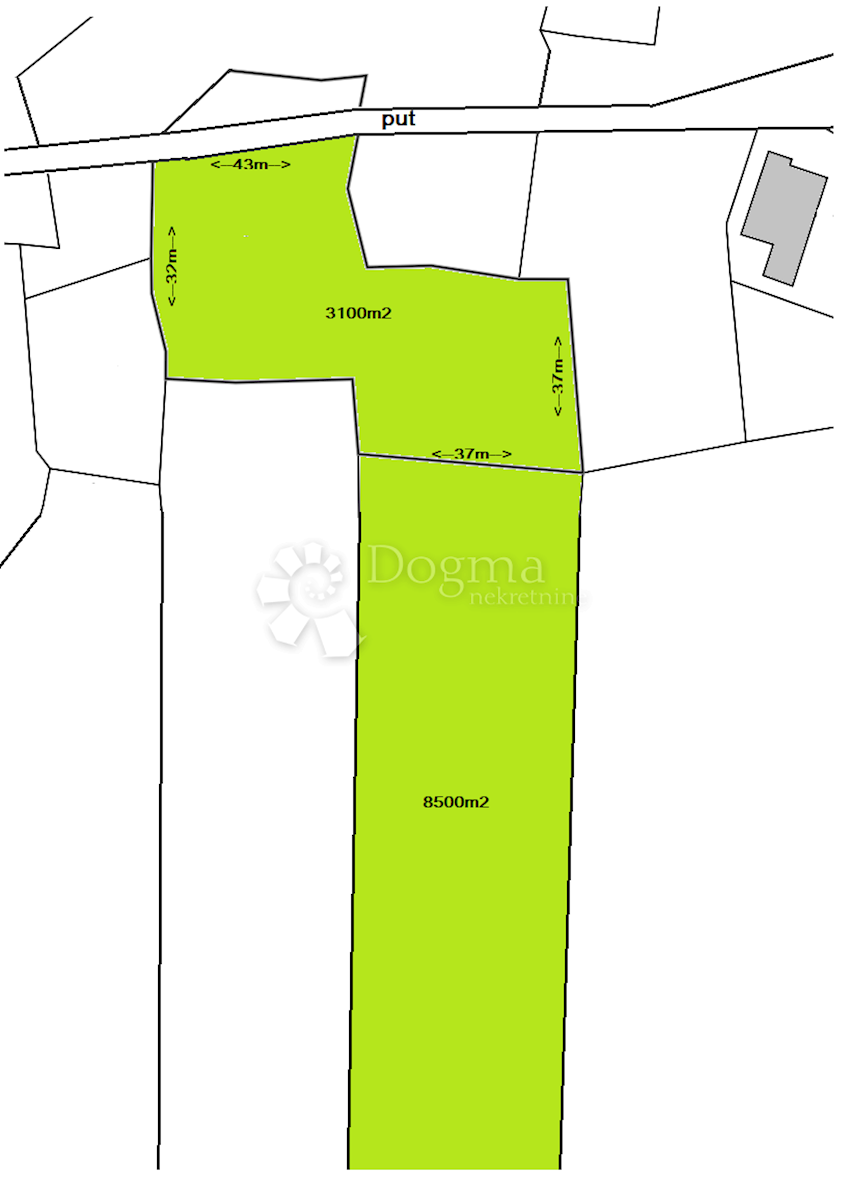 Parcela Naprodaj - DUBROVAČKO-NERETVANSKA Korčula