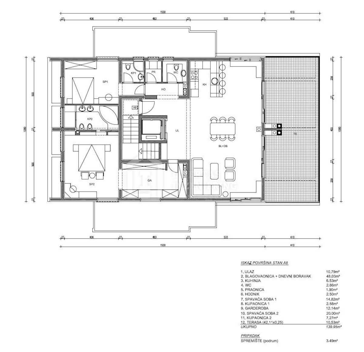 Apartmán Na predaj - DUBROVAČKO-NERETVANSKA DUBROVNIK