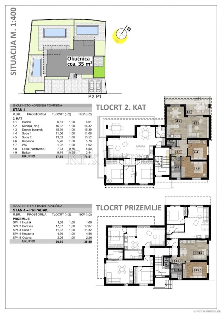 Apartma Naprodaj - PRIMORSKO-GORANSKA Krk