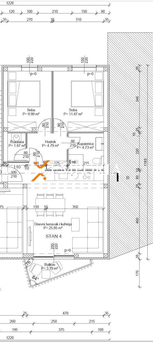 Apartma Naprodaj - ZADARSKA Vir