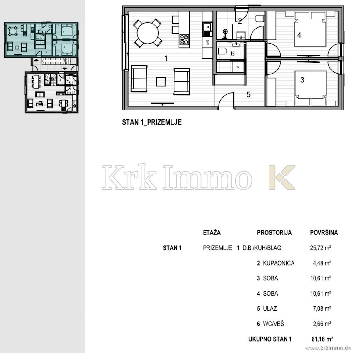 Apartmán Na prodej - PRIMORSKO-GORANSKA Krk