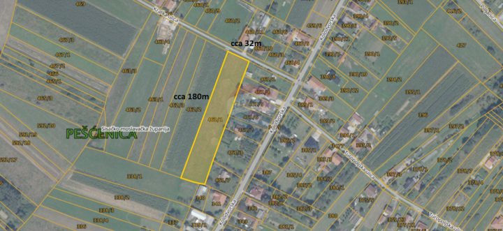 Terrain à vendre 5870 m² – Pešćenica
