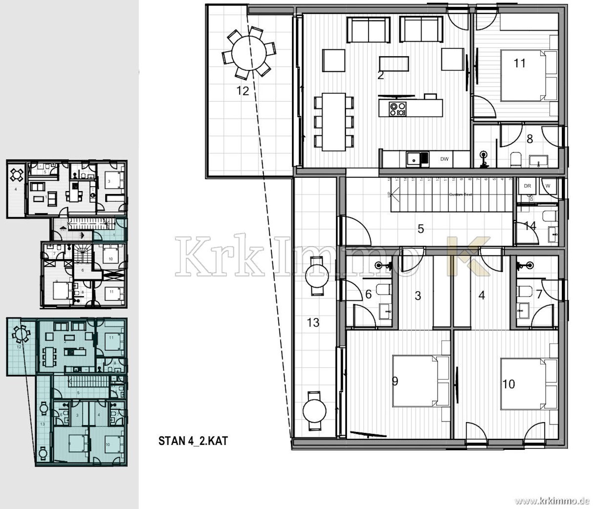 Apartmán Na prodej - PRIMORSKO-GORANSKA Krk