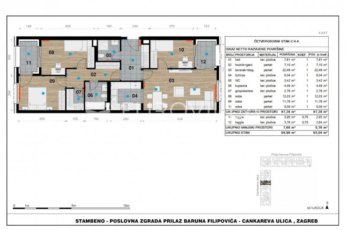 Apartmán Na prodej - GRAD ZAGREB ZAGREB