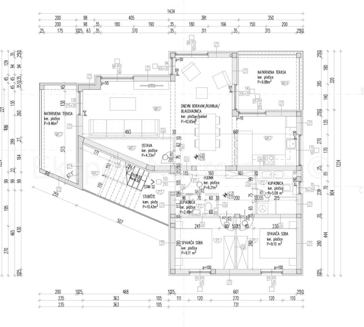 Apartmán Na predaj - SPLITSKO-DALMATINSKA TROGIR