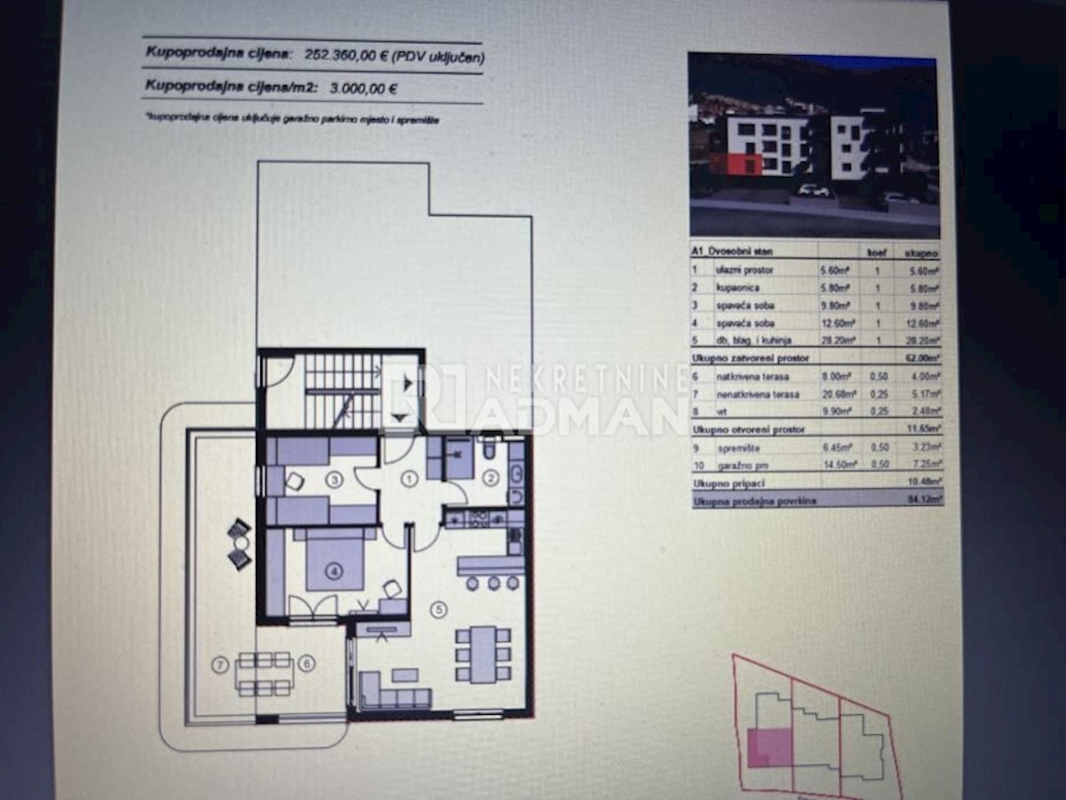 Appartement À vendre - SPLITSKO-DALMATINSKA PODSTRANA