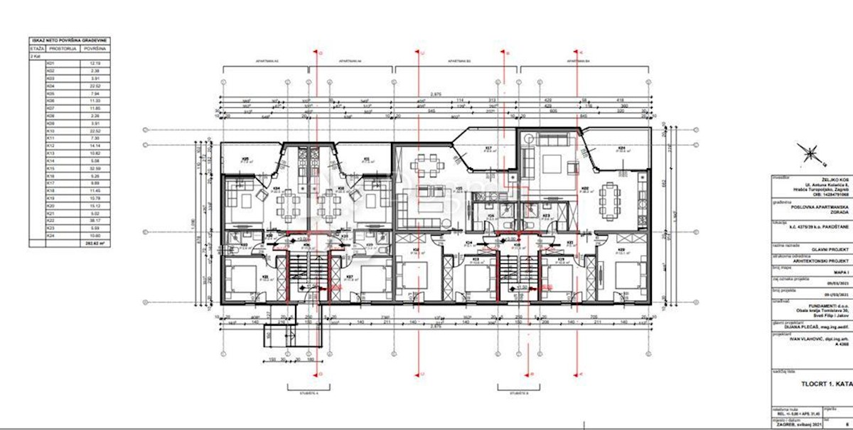 Apartmán Na prodej - ZADARSKA PAKOŠTANE