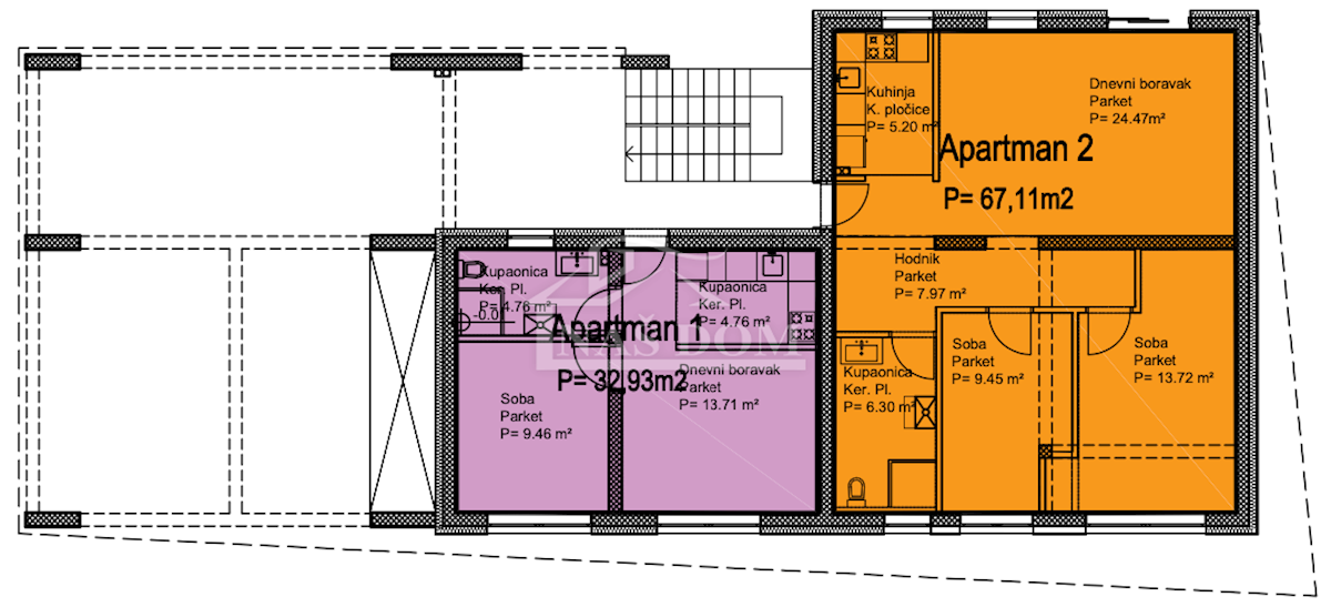 Apartment Zu verkaufen - ŠIBENSKO-KNINSKA VODICE