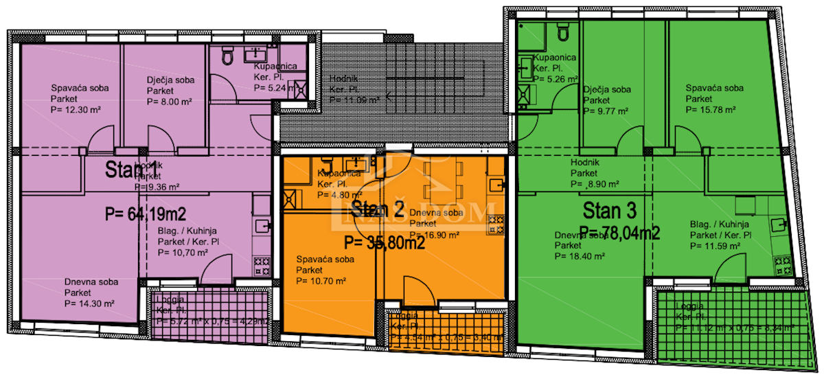 Apartment Zu verkaufen - ŠIBENSKO-KNINSKA VODICE