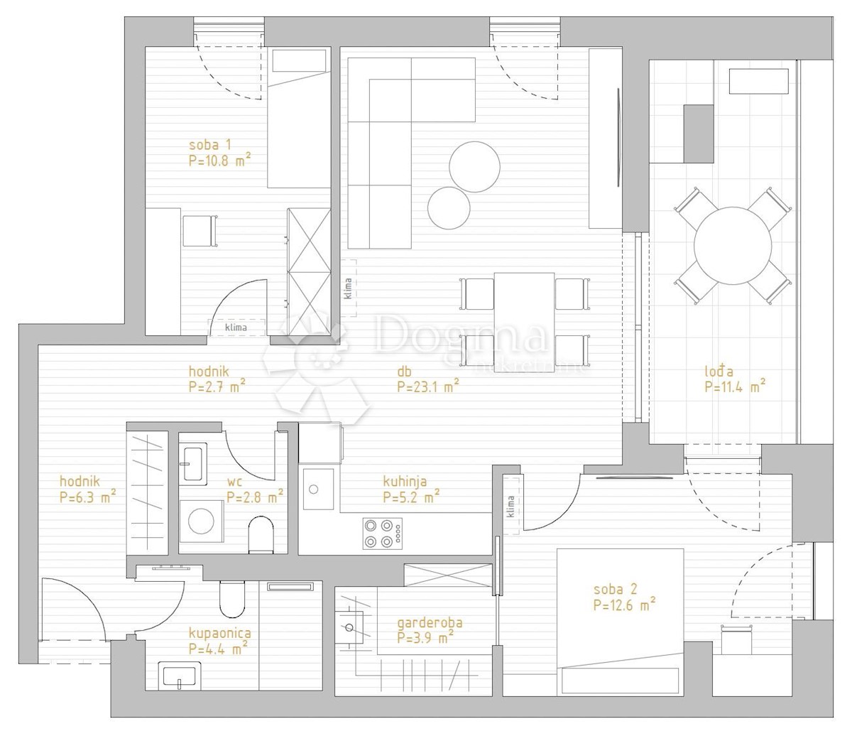 Apartmán Na prodej - PRIMORSKO-GORANSKA RIJEKA