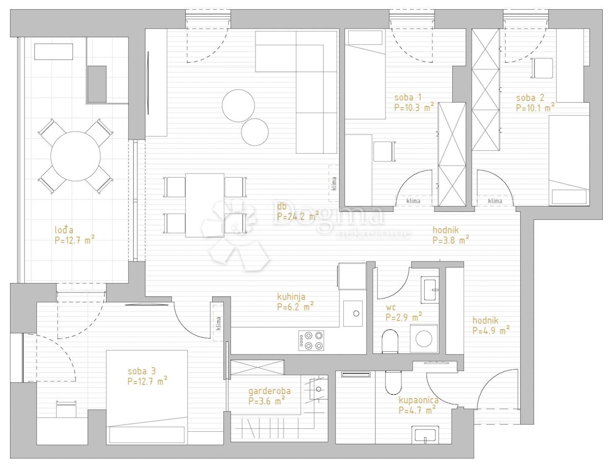 Appartement À vendre - PRIMORSKO-GORANSKA RIJEKA