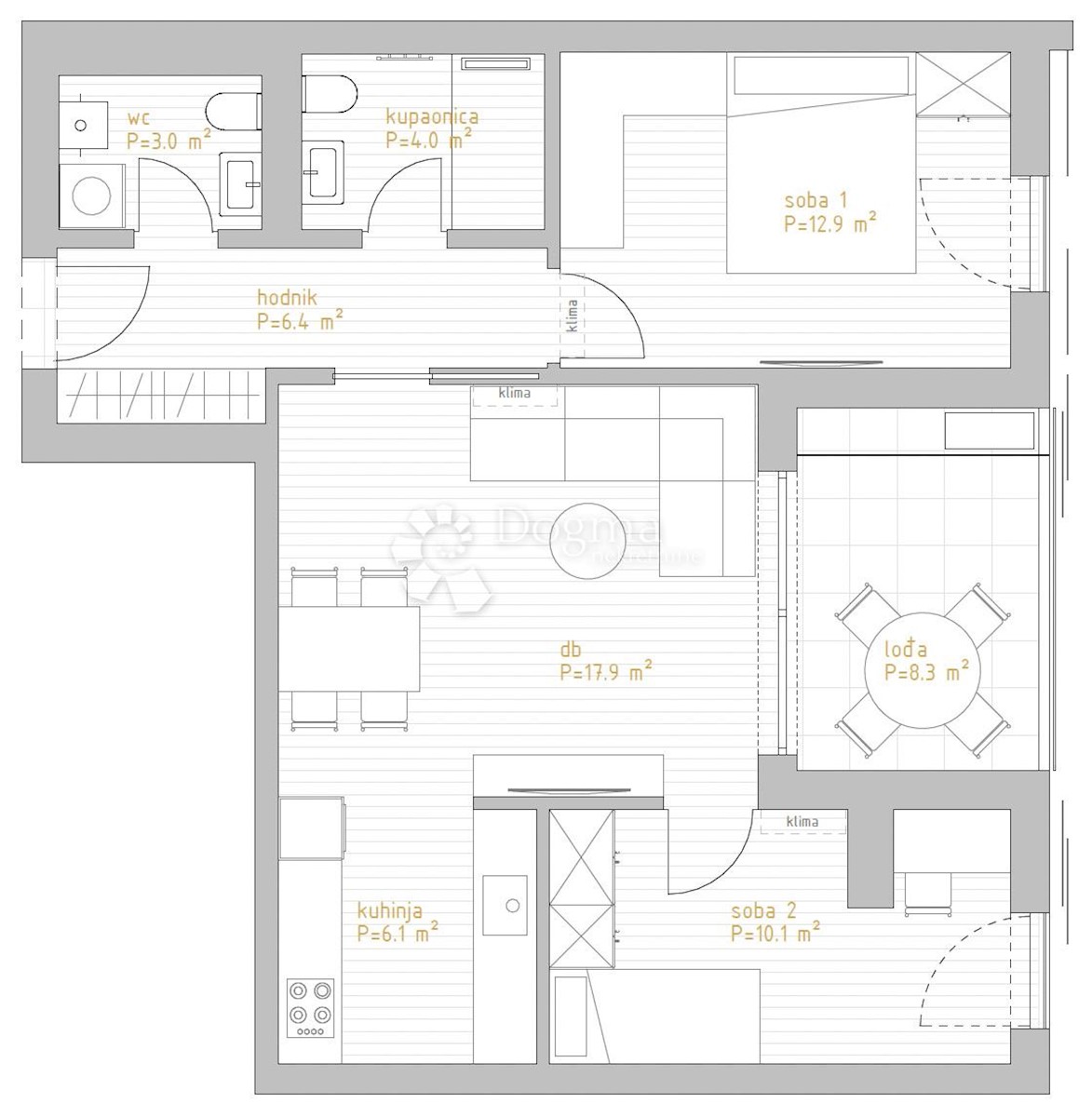 Apartmán Na prodej - PRIMORSKO-GORANSKA RIJEKA