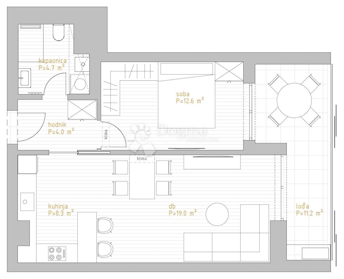 Apartmán Na prodej - PRIMORSKO-GORANSKA RIJEKA