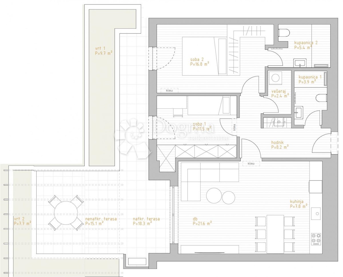 Apartma Naprodaj - PRIMORSKO-GORANSKA Rijeka