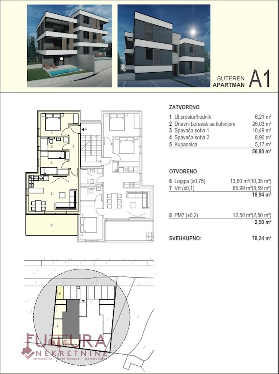 Flat For sale - ZADARSKA Pag