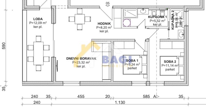 Apartma Naprodaj - Istarska Medulin - foto 5/5
