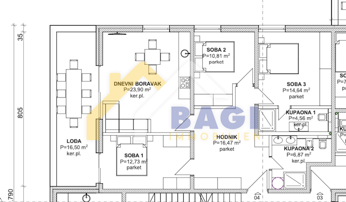 Apartmán Na prodej - ISTARSKA Medulin