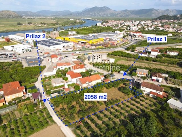 Terrain à vendre 2058 m² – Opuzen