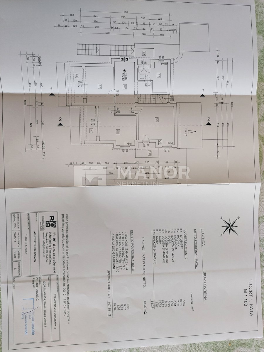 Apartmán Na prodej - PRIMORSKO-GORANSKA RIJEKA