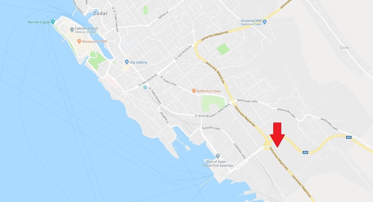 Parcela Na predaj - ZADARSKA ZADAR