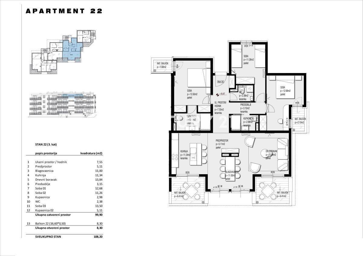 Flat For sale - SPLITSKO-DALMATINSKA SEGET