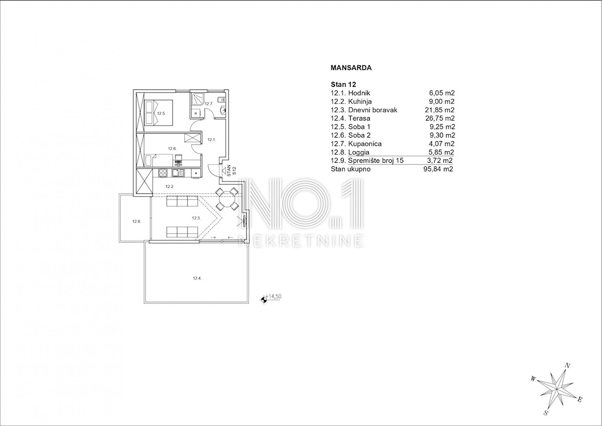 Apartmán Na predaj - PRIMORSKO-GORANSKA RIJEKA