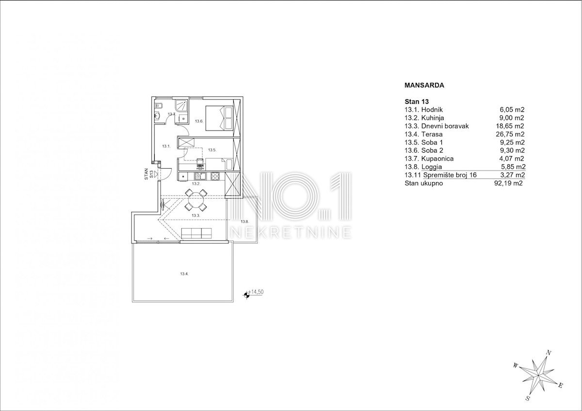 Apartment Zu verkaufen - PRIMORSKO-GORANSKA RIJEKA