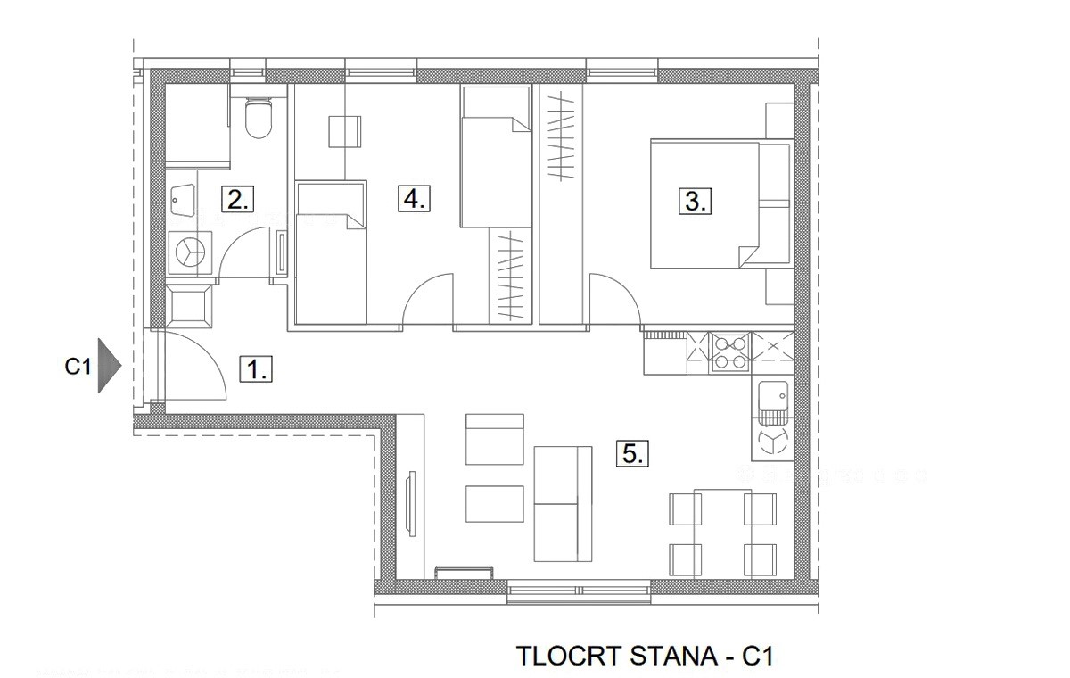 Appartement À vendre - GRAD ZAGREB ZAGREB