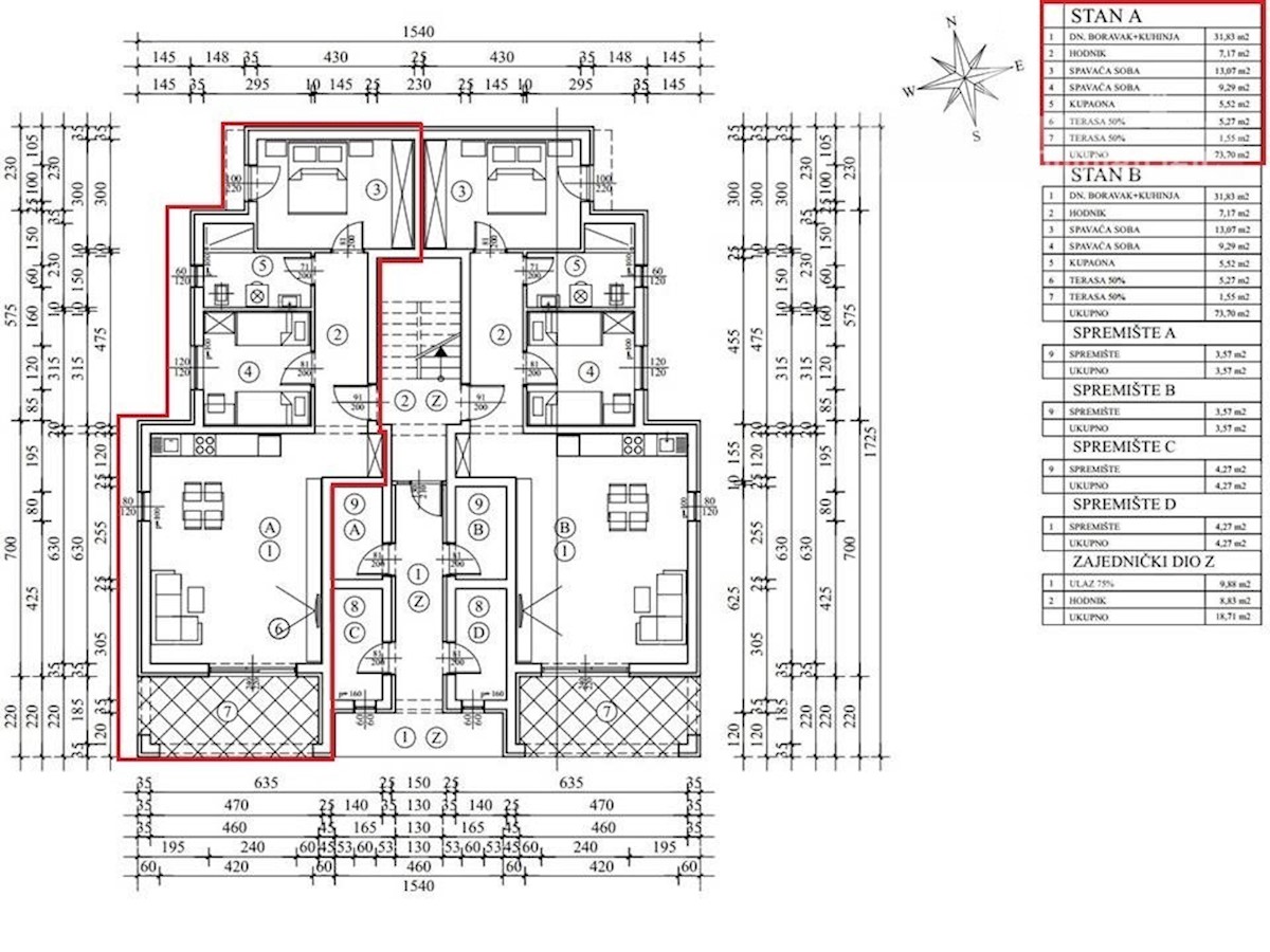 Apartmán Na prodej - ISTARSKA TAR-VABRIGA