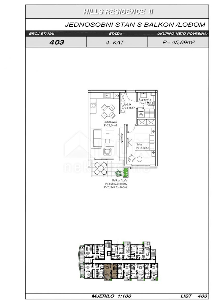 Apartmán Na prodej - SPLITSKO-DALMATINSKA MAKARSKA