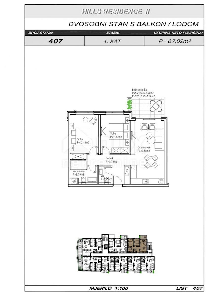 Apartma Na predaj - SPLITSKO-DALMATINSKA MAKARSKA