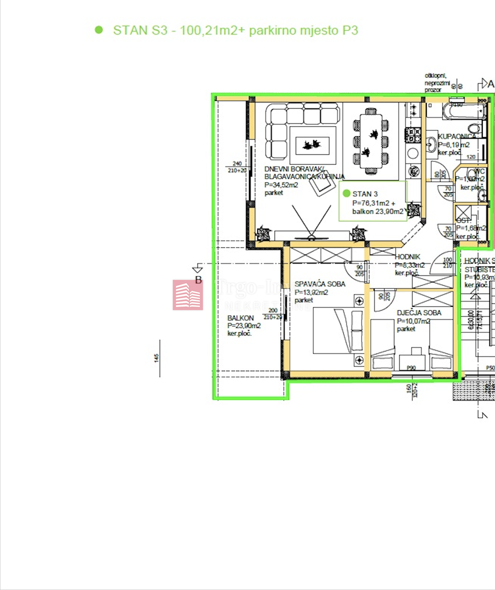 Appartement À vendre - ZADARSKA Privlaka